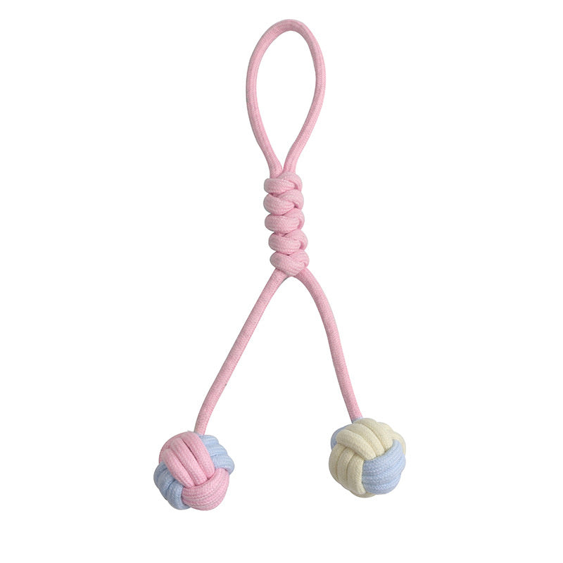 Dog toys molars bite resistant cotton rope ball cotton rope cat dog toys dog toys