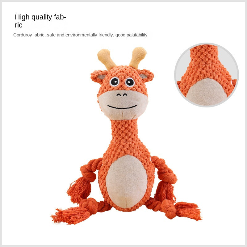 dog chew toys plush sound toys grinding teeth resistant to bite interactive pet dog toys